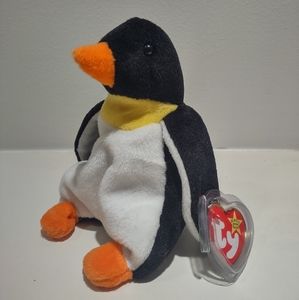 Ty Beanie Babies Waddle The Penguin